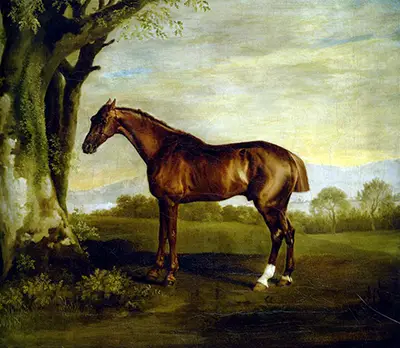 A Chestnut Racehorse George Stubbs
